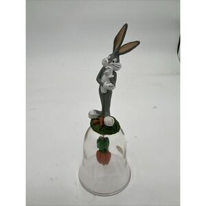 Looney Tunes Warner Bros - Bugs Bunny Crystal Bell & Carrot  - Collectible